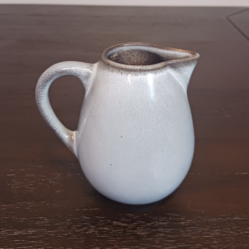 Jars France Tourron Gris Ecorce Stoneware Creamer Small Pitcher French Pottery